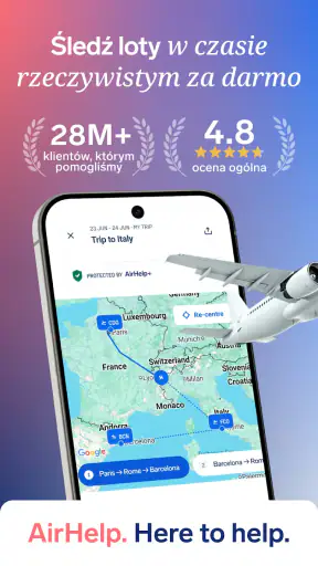 AirHelp・Śledzenie Lotów