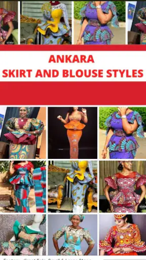 Ankara Skirt & Blouse Styles