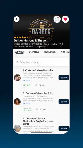AppBarber: Cliente