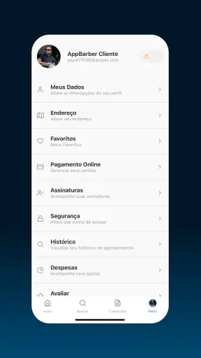 AppBarber: Cliente