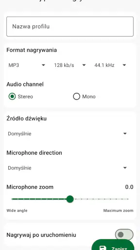 ASR - rejestrator dźwięku
