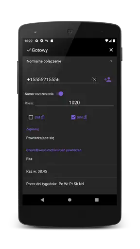 Auto Dzwonienie