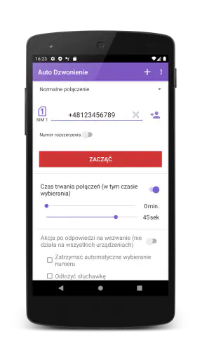 Auto Dzwonienie