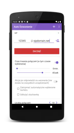 Auto Dzwonienie