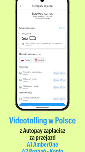 Autopay. Winiety, autostrady