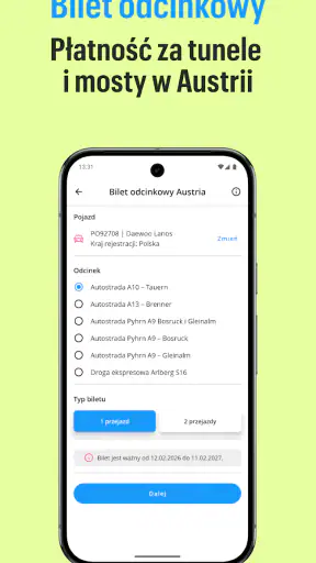 Autopay. Winiety, autostrady