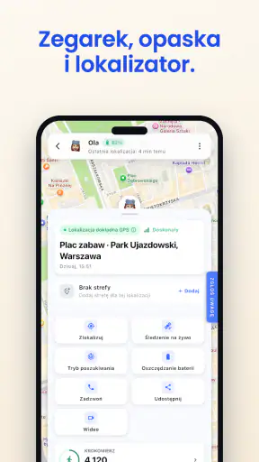 Bezpieczna Rodzina: mapa GPS