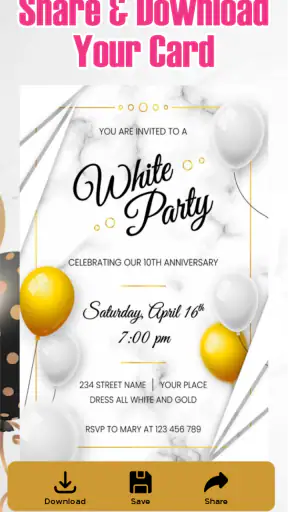 Birthday Invitation Card Maker