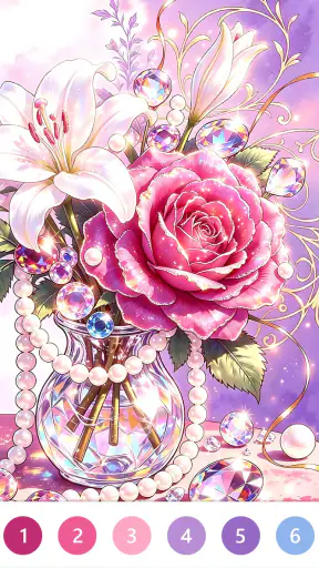 Blossom Color By Number