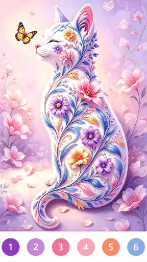 Blossom Color By Number