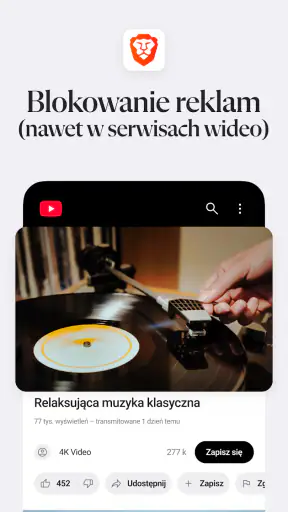 Brave prywatna przeglądarka