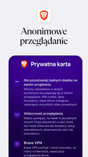 Brave prywatna przeglądarka
