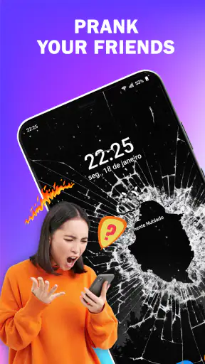 Broken Screen: Magic Wallpaper