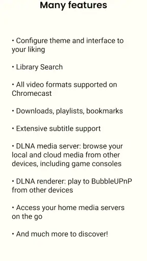 BubbleUPnP for DLNA/Chromecast