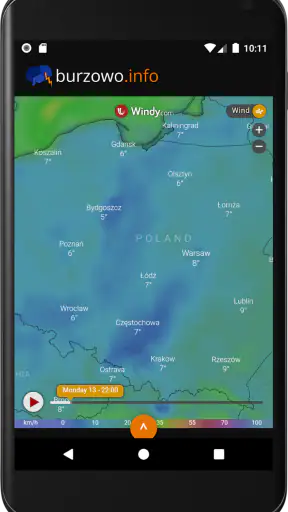 Burzowo.info - Mapa burzowa