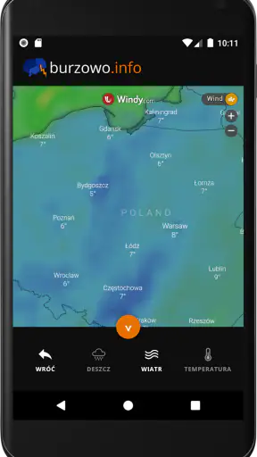 Burzowo.info - Mapa burzowa