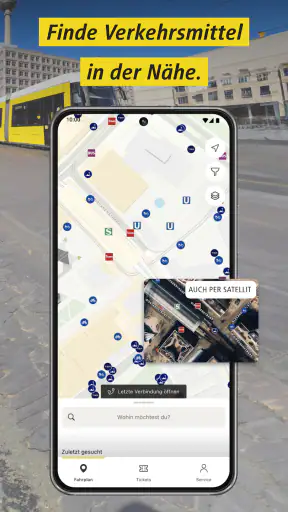 BVG Fahrinfo: Routenplaner