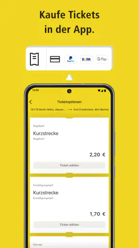 BVG Fahrinfo: Routenplaner