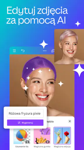 Canva: edytor zdjęć i wideo AI