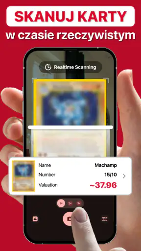 Card value scanner - MonPrice