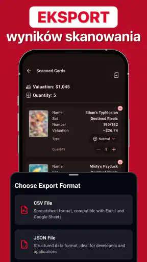 Card value scanner - MonPrice
