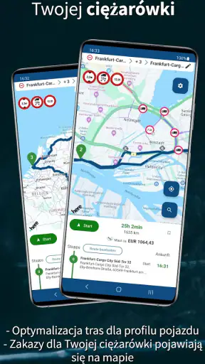 CargoTour Truck Nawigacja GPS