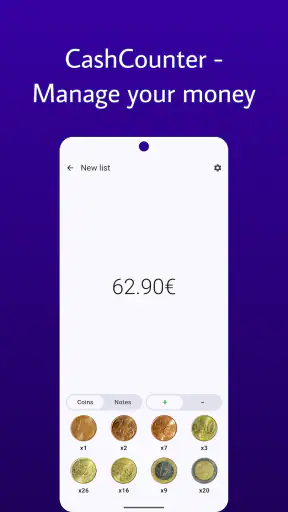 CashCounter: Menedżer gotówki