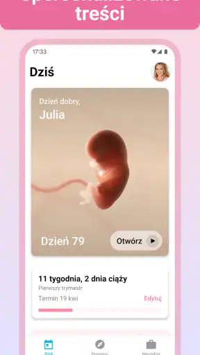 Ciąża + | rozwój ciąży