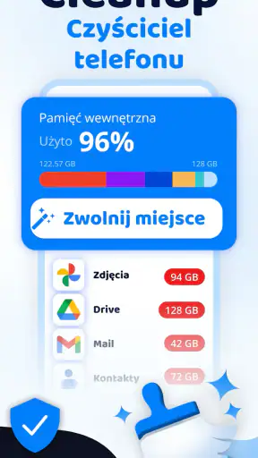 Cleanup : Wyczyść Telefonu