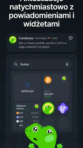 CoinGecko - Krypto Portfel