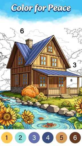 Color Oasis - Color by Number