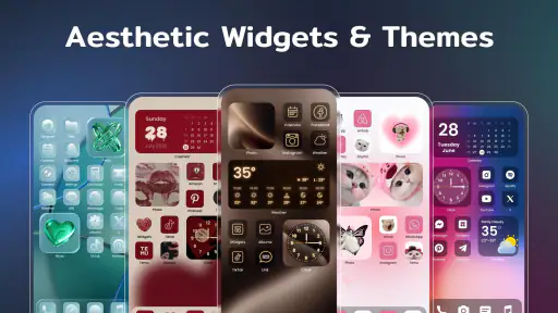 Color Widgets, Theme: iWidgets
