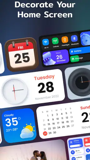 Color Widgets, Theme: iWidgets