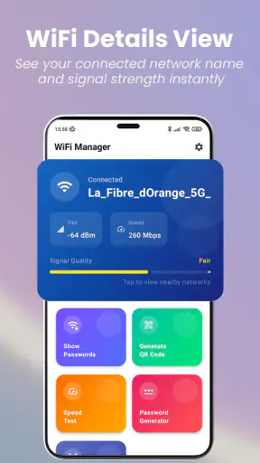 Connected Wifi Info