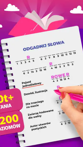 Crostic Crossword - Krzyżówki