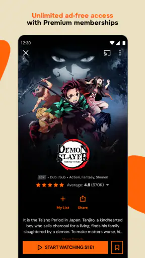 Crunchyroll: streaming anime