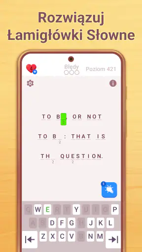 Cryptogram: Gry wykreślanka!