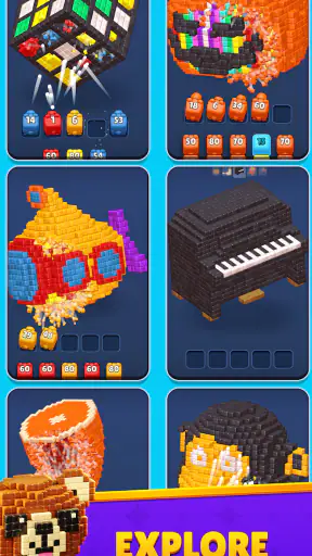 Cube Land Puzzle Game
