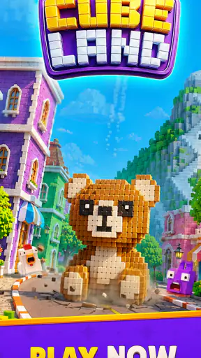 Cube Land Puzzle Game