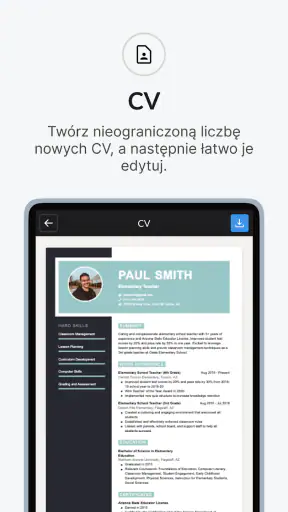 CVwizard: Kreator CV z AI