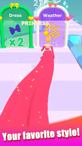 Dancing Dress -Dziewczyna mody