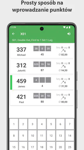 Dart Scoreboard Rzutki Licznik