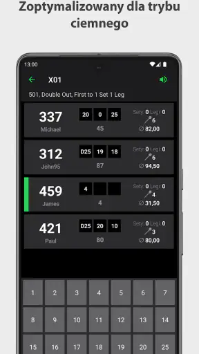 Dart Scoreboard Rzutki Licznik