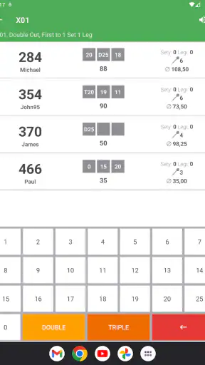 Dart Scoreboard Rzutki Licznik