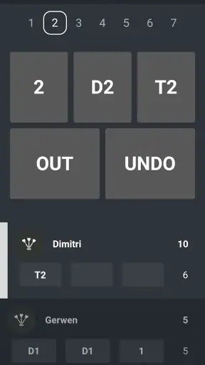 DARTS Scoreboard 2026