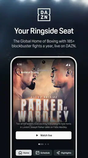 DAZN - Transmisje sportowe
