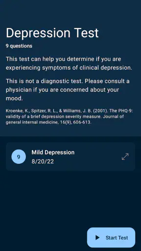 Depression Test