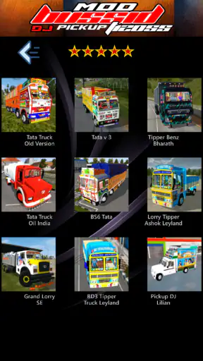 DJ Pickup Mod Bus Simulator