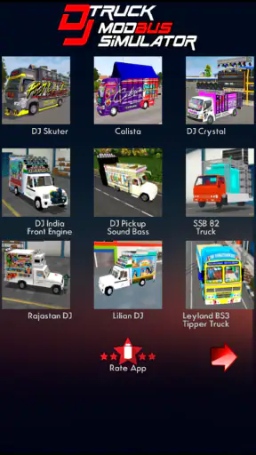DJ Truck Mod Bus Simulator