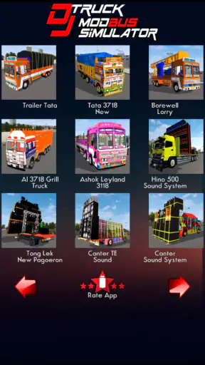 DJ Truck Mod Bus Simulator